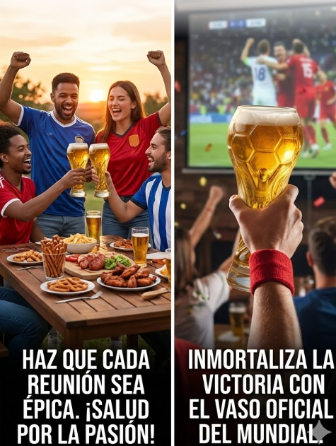 VASO DEL MUNDIAL 2026