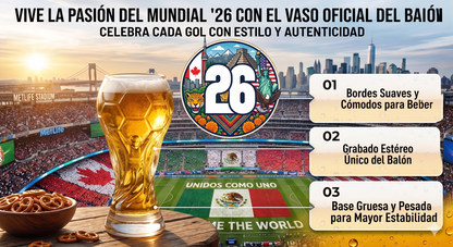 VASO DEL MUNDIAL 2026